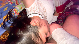 Step Dad Uses Me All The Time To In My Mouth, To Let You Go In My Mouth, To Swallow