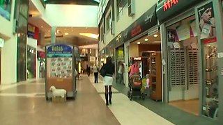 Silvie Delux Hardcore Threesome with Teen Slut - Blowjob and Cumming in Toilet