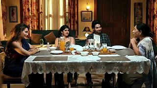 Tiny Indian MILF Naomi Shah swallows a stiff cock