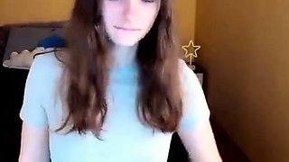 Brunette Solo Webcam Masturbation