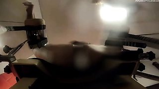 Two hot babes fisting holes very hard