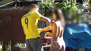 Brazilian Babe with Juicy Booty Ignites Hard Heat