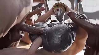Part 2 Double Penetration Compilation Animation