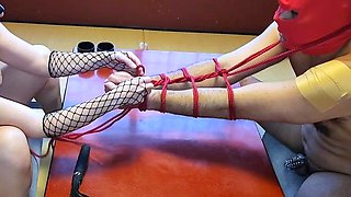 Amateur blonde MILF anal fuck