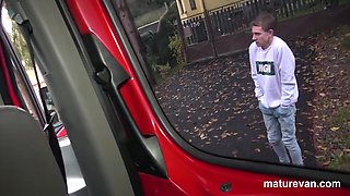 Mature Van In Mature Sharing An Innocent Young Cock By