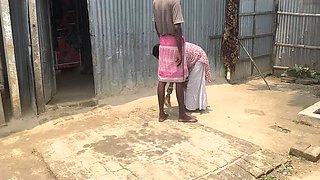 My Indian Bhabhi's Huge Ass Gets Fucked Outside - Homemade Desi Sex