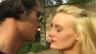 Busty babe fucked on german street: Blowjob, Doggy  Missonary Porn