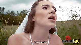 Sakura Hell's wedding dress xxx by Bride 4K