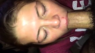 Amateur Blowjob and Cum Swallowing POV