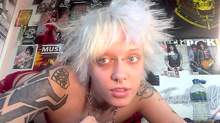 Mouth Tour Goth Girl No Makeup
