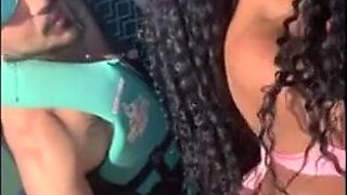 POINT OF VIEW: Ultra-kinky young damsel, left her spouse on the beach and had hump with the tutor on the jet ski with everyone eyeing.