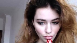 Amateur pantyhouse webcam teen strips and strokes her vagina