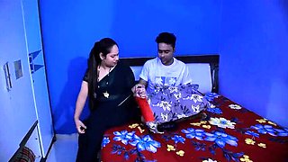 Indian Maid Shocked By Huge Erect Penis - Hardcore Anal & Deep Throat with Aksha