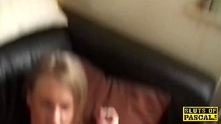 Squirting sub slut punished for faking orgasm