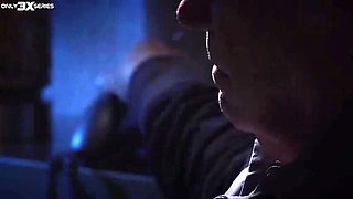 Maid Fucks Boss in 4K - Cum on Tits Household Sex with David Perry & Alyssia Kent