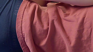 Step Son Creampies Step Mom in Hotel Share Bed Petting!