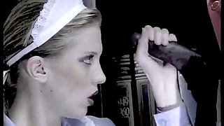 The Maid Was Just Waiting for a Big Black Cock for Her Ass