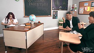 Draven Navarro's Wild DILF Passion in Classroom Heat