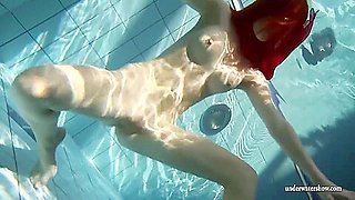 Petite Babes With Big Tits Underwater