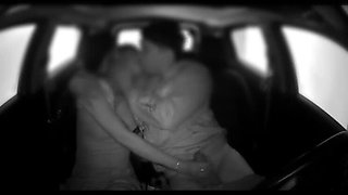 Amateur Teen Fucking in Car Backseat - Part 1 - Tight Pussy Blowjob Outdoor Voyeur HD