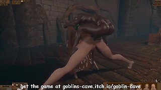 Sexy MILF Anal Breeding by Cave Goblins - Sosan Fucked Hard in Fantasy Hentai