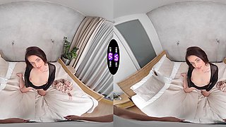 Dirty Lola's tight lips and tiny boobs in POV glory