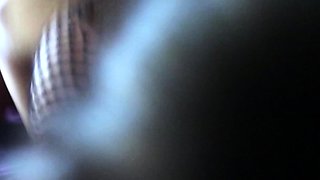 Naughty Brunette Amateur in Threesome