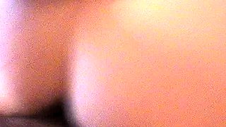 Amazing amateur blonde enjoying a doggystyle