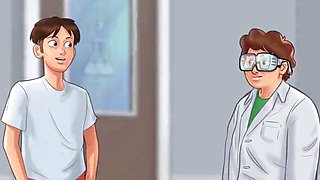 Hentai cartoon adventure with frolicking fun