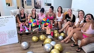 Big Titty Blonde with Amazing Ass Has Group Sex Fun