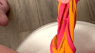 Stuffing My Tight Pussy