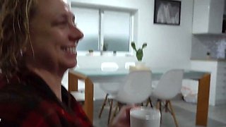 Brianna Beach A Gorgeous Blonde MILF Arrives Dripping Wet