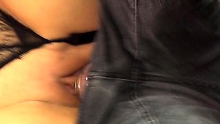 Horny Brunette Teen with Big Tits Gets Wild