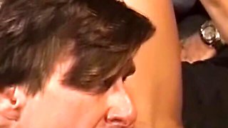 Graceful beauty's blowjob smut